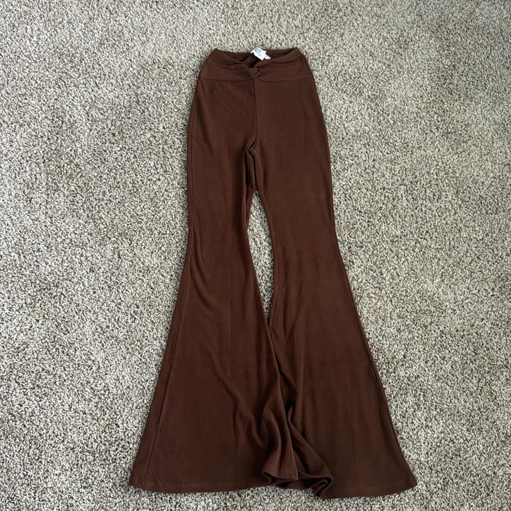 Wide flare cotton Pants
